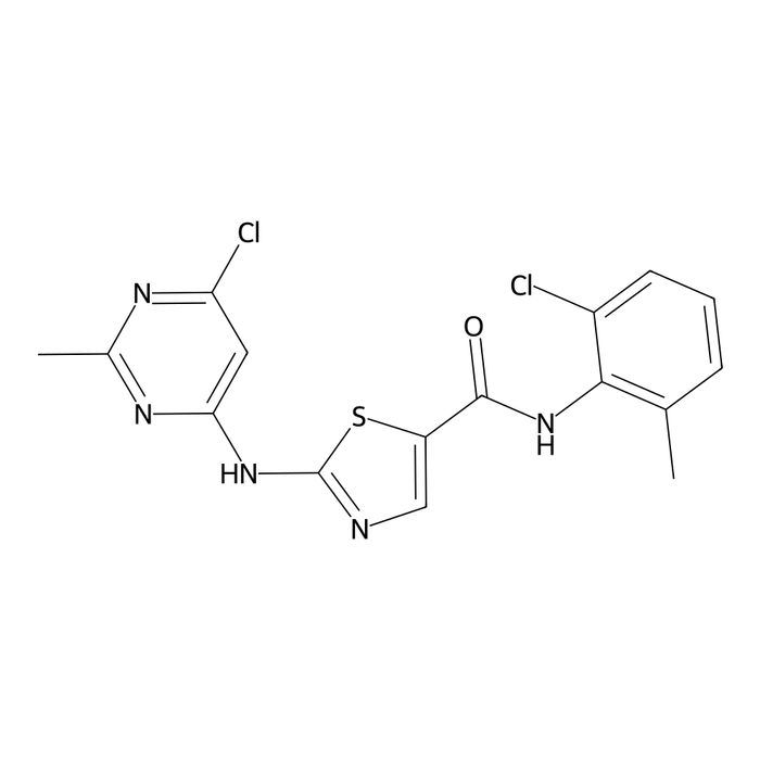 N-(2-Chloro-6-methylphenyl)-2-[(6-chloro-2-methyl-4-pyrimidinyl)amino]-5-thiazolecarboxamide