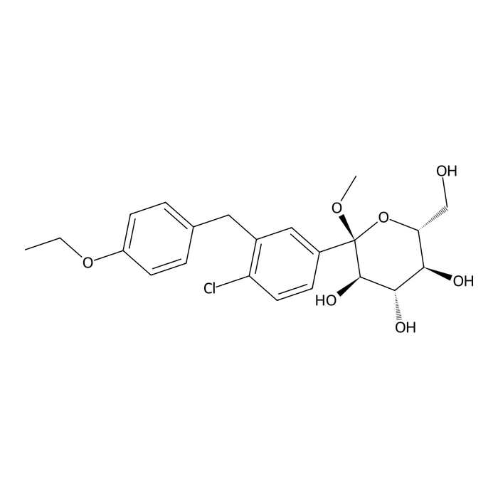 Dapagliflozin Methoxy Pyranose Impurity
