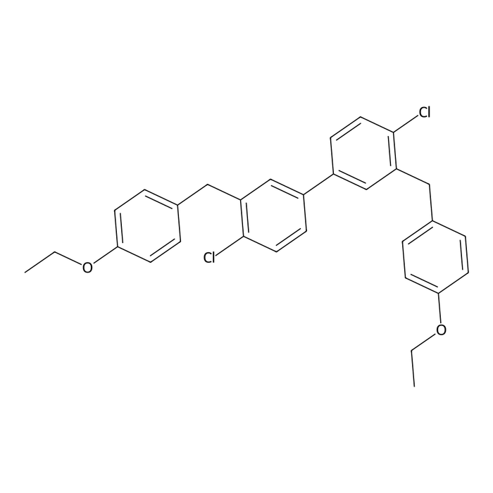 Dapagliflozin Impurity 3 -(synonym:4,4'-Dichloro-3,3'-bis(4-ethoxybenzyl)-1,1'-biphenyl