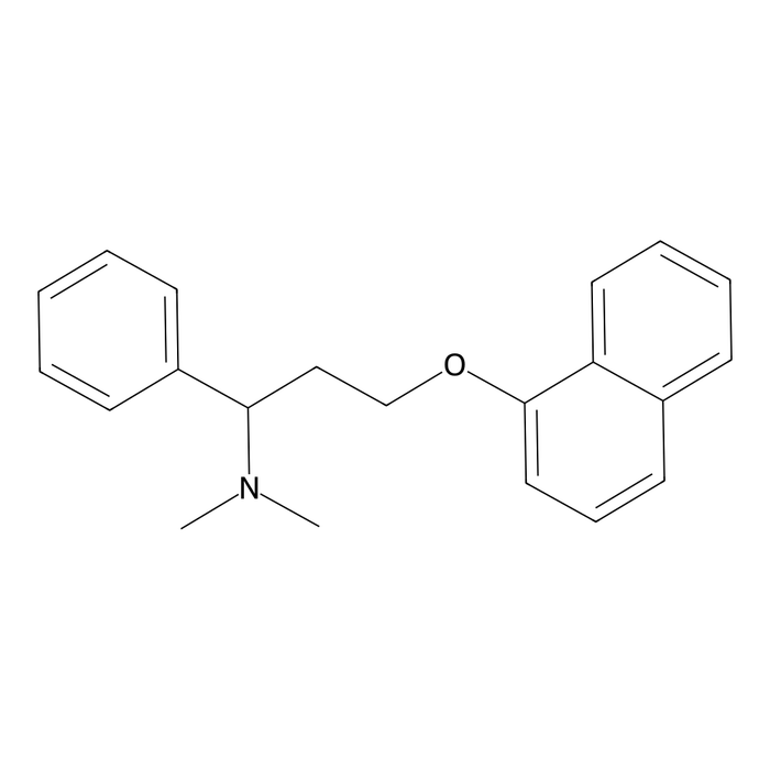 Dapoxetine Impurity 2 (Synonyms: N,N-Dimethyl-3-(naphthalen-1-yloxy)-1-phenylpropan-1-amine)