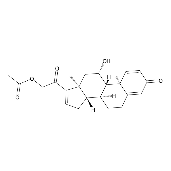 11beta,21-Dihydroxypregna-1,4,16-triene-3,20-dione 21-acetate