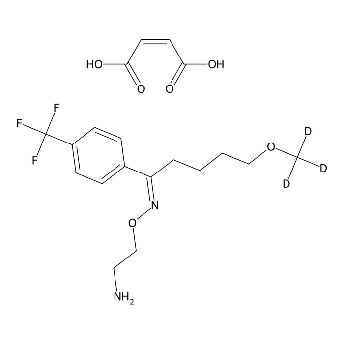 (E)-Fluvoxamine-D3 Maleate
