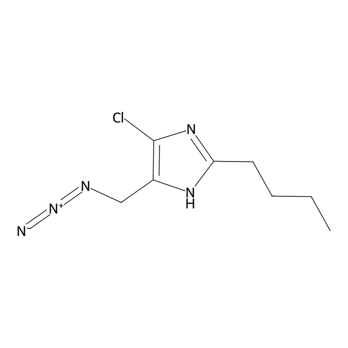 Losartan Impurity 12 (5-(Azidomethyl)-2-butyl-4-chloro-1H-imidazole)