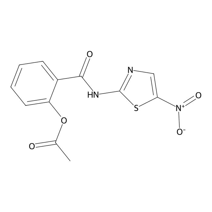 Netazox Structure Nitazoxanide — CRS