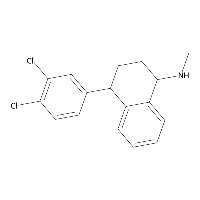 4-(3,4-dichlorophenyl)-N-methyl-1,2,3,4-tetrahydronaphthalen-1-amine