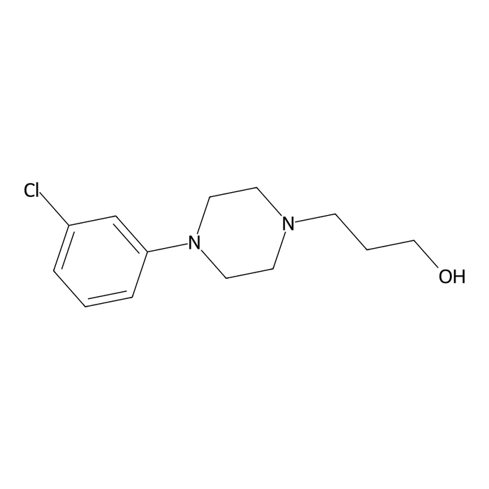 3-[4-(3-chlorophenyl)piperazin-1-yl]propan-1-ol