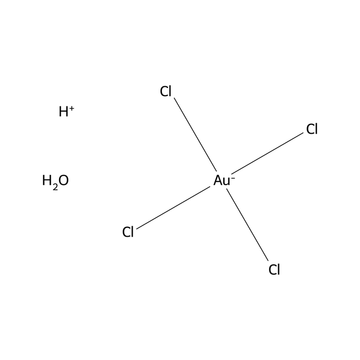 Hydrogen tetrachloroaurate(III) xhydrate