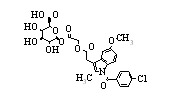 Acemetacin-acyl-I-D-glucuronide 